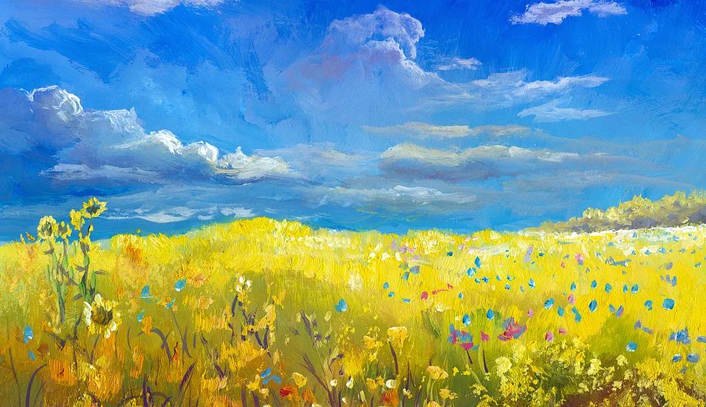 河畔有約丨解壓數(shù)字油畫，一起畫你想畫！